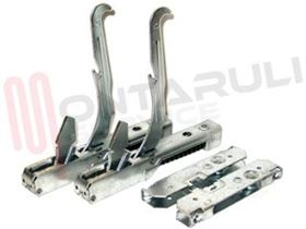 Visualizza i dettagli per KIT CERNIERA + PORTARULLINO PORTA FORNO SMEG Immagine di KIT CERNIERA + PORTARULLINO PORTA FORNO SMEG