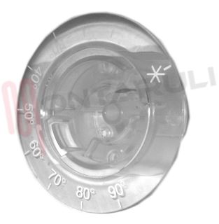 Immagine di DISCO MANOPOLA TRASPARENTE TERMOSTATO 'RLT5'