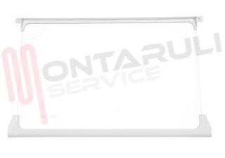 Immagine di VETRO FRIGO 450X285MM. COMPLETO CON PROFILI