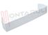 Immagine di BALCONCINO BOTTIGLIE LATTINE BIANCO 430X103X79MM.