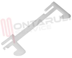 Visualizza i dettagli per GANCIO PORTA MICROONDE L=129MM. Immagine di GANCIO PORTA MICROONDE L=129MM.