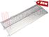 Immagine di SPORTELLO CONGELATORE TRASPARENTE 410X155MM.