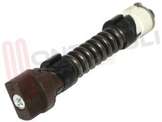 Immagine di CERNIERA COPERCHIO SINISTRA MARRONE L=96,7MM.