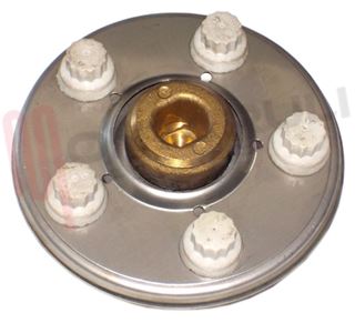 Immagine di MOZZO ASSIEMATO LATO OPPOSTO PULEGGIA CUSCINETTO 6203