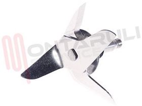 Visualizza i dettagli per LAMA FRULLATORE MOULINEX L=31,2MM. Immagine di LAMA FRULLATORE MOULINEX L=31,2MM.