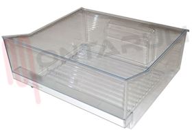 Visualizza i dettagli per CASSETTO VERDURA TRASPARENTE 465X455XH.205/175MM. Immagine di CASSETTO VERDURA TRASPARENTE 465X455XH.205/175MM.