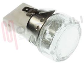 Visualizza i dettagli per PORTALAMPADA FORNO COMPLETO DI VETRO Immagine di PORTALAMPADA FORNO COMPLETO DI VETRO