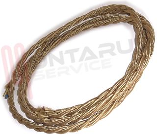 Immagine di TRECCIA COTONE 3X1MMQ DOPPIO ISOLAMENTO ORO