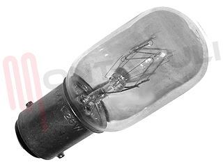 Immagine di LAMPADA FORNO BA15D 25W 240V PER MICROONDE MACC. CUCIRE