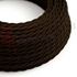 Immagine di TRECCIA SETA 2X0,50MMQ MARRONE DOPPIO ISOLAMENTO