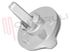 Immagine di MANOPOLA TRIMMER ARGENTO FRIGO (C238)