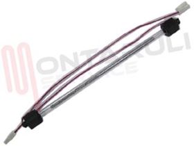 Visualizza i dettagli per RESISTENZA SBRINAMENTO 130W 240V L=30,5CM. Immagine di RESISTENZA SBRINAMENTO 130W 240V L=30,5CM.