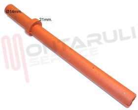 Visualizza i dettagli per TUBO SCARICO OLIO FRIGGITRICE L=18CM. Immagine di TUBO SCARICO OLIO FRIGGITRICE L=18CM.