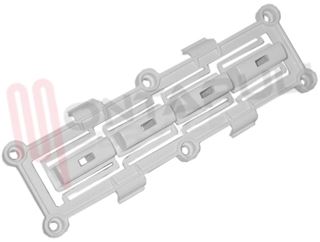 Immagine di TASTIERA 4 TASTI BIANCHI VESTEL H.25MM.
