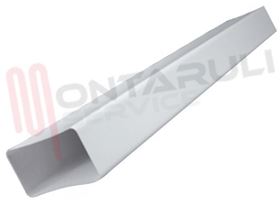 Visualizza i dettagli per TUBO RETTANGOLARE 220X85MM. RIGIDO L=1,2MT. Immagine di TUBO RETTANGOLARE 220X85MM. RIGIDO L=1,2MT.