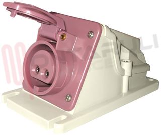Immagine di PRESA FISSA PAR.CEE 90° 2P 16A 24V IP44