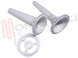 Immagine di CONO INSACCATI PER TRITACARNE KIT 3PZ.