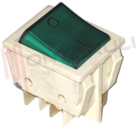 Visualizza i dettagli per INTERRUTTORE BIPOLARE LUMINOSO VERDE Immagine di INTERRUTTORE BIPOLARE LUMINOSO VERDE