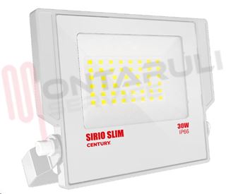 Immagine di PROIETTORE LED 30W 4000°K 220-240V IP66 SIRIO 30 SLIM
