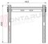 Immagine di SUPPORTO PER SCHERMI PIATTI FLAT FISSO TV 32"-55''