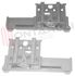 Immagine di CESTO LAVASTOVIGLIE SUPERIORE GRIGIO 60 CON SUPPORTI