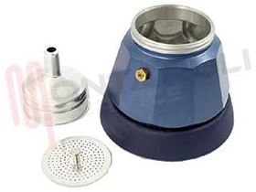 Visualizza i dettagli per CALDAIA 4 TAZZE ALICIA EMK4 BLUE Immagine di CALDAIA 4 TAZZE ALICIA EMK4 BLUE