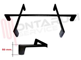 Immagine di GRIGLIA 2 FUOCHI GHISA 415X225XH.50MM. FOSTER