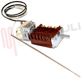 Visualizza i dettagli per COMMUTATORE FORNO 1+R+2 E TERMOSTATO Immagine di COMMUTATORE FORNO 1+R+2 E TERMOSTATO