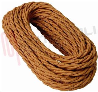 Immagine di TRECCIA COTONE 3X1,5MMQ DOPPIO ISOLAMENTO COTTO