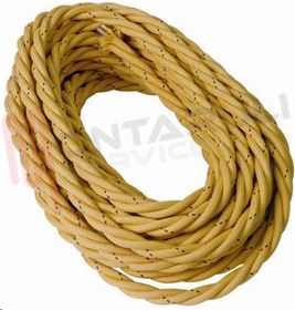 Visualizza i dettagli per TRECCIA COTONE 3X1,5MMQ DOPPIO ISOLAMENTO GIALLO Immagine di TRECCIA COTONE 3X1,5MMQ DOPPIO ISOLAMENTO GIALLO