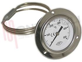 Visualizza i dettagli per TELETERMOMETRO 0-500°C BIANCO CON SONDA Ø60MM. Immagine di TELETERMOMETRO 0-500°C BIANCO CON SONDA Ø60MM.