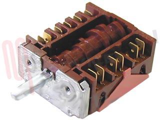 Immagine di COMMUTATORE FORNELLO 4+OFF ELETTRICO A PIASTRA 46.25266.540