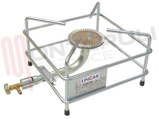 Immagine di FORNELLONE 30X30CM. BRUCIATORE INOX MOD.1210