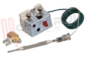 Visualizza i dettagli per TERMOSTATO MONOFASE 240°C A RIARMO MANUALE E RACCORDO Immagine di TERMOSTATO MONOFASE 240°C A RIARMO MANUALE E RACCORDO