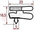 Immagine di GUARNIZIONE MAGNETICA 4L GRIGIA 1699X737MM. SEZ.1012