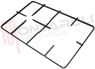 Immagine di GRIGLIA 2 FUOCHI PIATTINA 415X262MM. DX ELBA DELONGHI