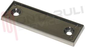 Visualizza i dettagli per PIASTRINA FORATA CROMATA IN PLASTICA PER FRIGO Immagine di PIASTRINA FORATA CROMATA IN PLASTICA PER FRIGO