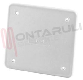 Visualizza i dettagli per COPERCHIO PER CASSETTA INCASSO 92X92 IP40 Immagine di COPERCHIO PER CASSETTA INCASSO 92X92 IP40