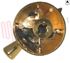Immagine di MANOPOLA PIANO COTTURA REX OTTONE LUCIDO D.6MM.
