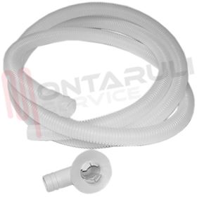 Visualizza i dettagli per KIT TUBO+PIPETTA SCARICO CONDENSA L=2MT. Immagine di KIT TUBO+PIPETTA SCARICO CONDENSA L=2MT.