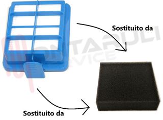 Immagine di FILTRO ARIA IN SPUGNA EX. HEPA13