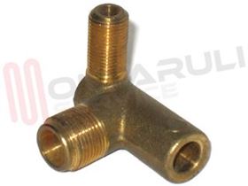 Visualizza i dettagli per RACCORDO RUBINETTO VAPORE 2 VIE 2 FILETTI Immagine di RACCORDO RUBINETTO VAPORE 2 VIE 2 FILETTI