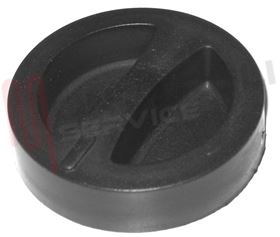 Visualizza i dettagli per MANOPOLA NERA PER STUFA GPL SICAR Ø6MM. Immagine di MANOPOLA NERA PER STUFA GPL SICAR Ø6MM.