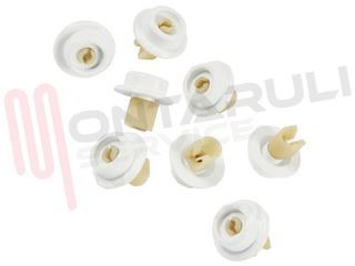 Immagine di KIT RUOTE CESTO INFERIORE CF. 8PZ.