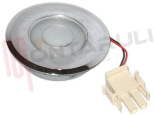 Immagine di FARETTO PER CAPPA F60 4W 12VDC A LED CON VETRINO