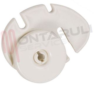 Immagine di KIT SUPPORTO RUOTA CESTO GRIGIA SX 'TT8E'