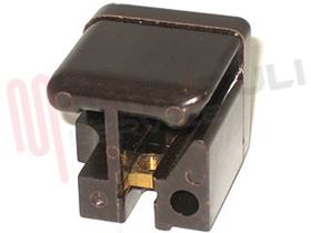 Visualizza i dettagli per TERMINALE MANIGLIA MARRONE SX PORTA FORNO Immagine di TERMINALE MANIGLIA MARRONE SX PORTA FORNO