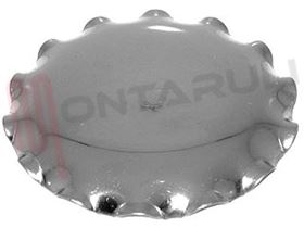 Visualizza i dettagli per COPRISPARTIFIAMMA INOX D.60MM. Immagine di COPRISPARTIFIAMMA INOX D.60MM.