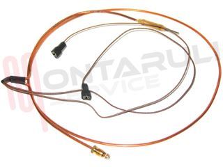 Immagine di TERMOCOPPIA UNIVERSALE 110CM. DOPPIO FILO CON FASTON
