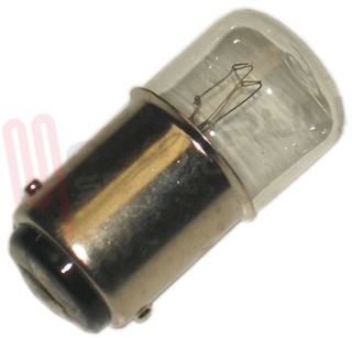 Immagine di LAMPADA TUBOLARE CHIARA BA15D 5W 24V 16X34 T1635